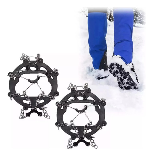 Crampones Ajustables Crampones Nieve 8d Trekking Outdoor