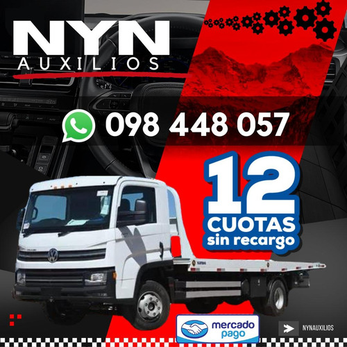 Auxilio Mecánico, Traslados, Guinche 24hs Hasta En 12 Cuotas