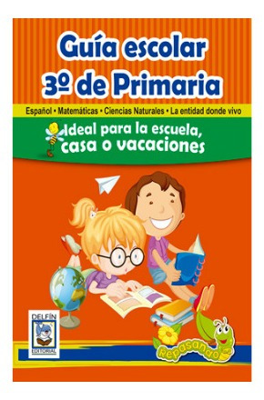 Guías Escolares Para 3ro De Primaria Paquete De 4 Libros
