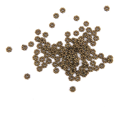 Perlas Espaciadoras Perlas Sueltas Bronce