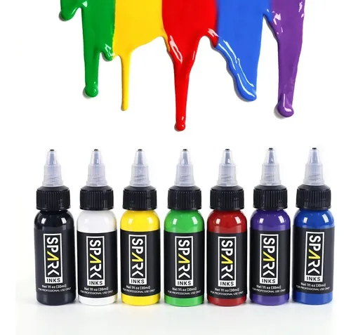 Pigmento Tinta Tattoo Spark Ink 0.5oz (15ml.) Green