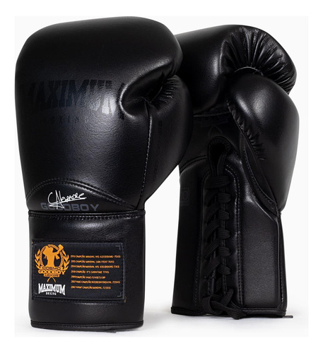 Luva De Boxe E Muay Thai Pro Cosmo Alexandre Cadarço 14 Oz