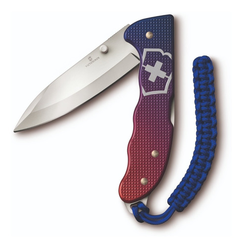 Victorinox Navaja Evoke Alox, 5 Usos, Azul-roja