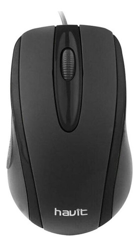 Mouse Raton Alambrico Hv-ms753 Havit Color Negro