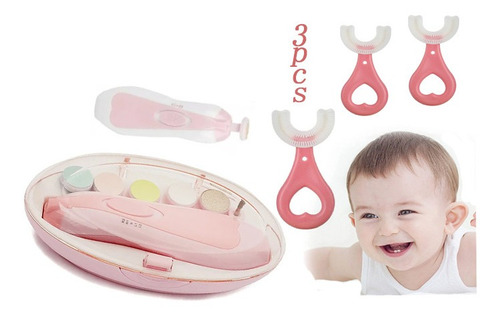 Cepillo De Dientes En Forma De U Para Bebés/cortaúñas Eléctr
