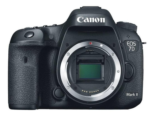  Canon EOS 7D Mark II DSLR cor  preto