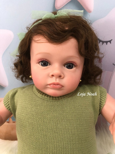 Boneca Bebê Reborn Kit Tutti Realista - Pronto Envio