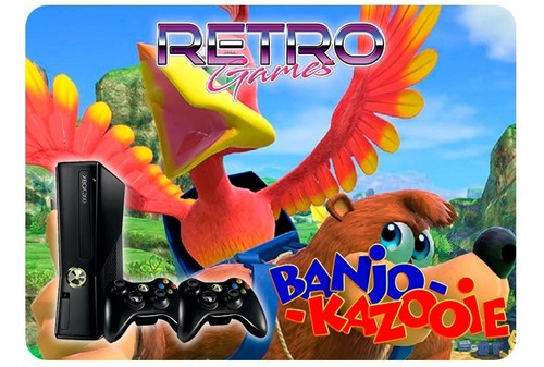 Xbox360 250gb De Juegos Banjo Kazooie Retrogames Rtrmx B