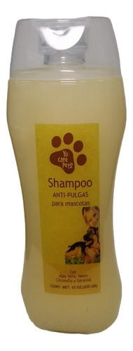 Shampoo Antipulgas Para Mascotas Con Citronela 425ml