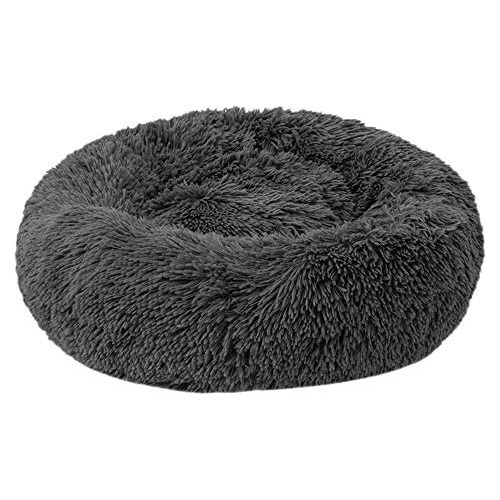 Cama Perro Gato Mascota Anti Estres Felpa Suave M 60 Cms 