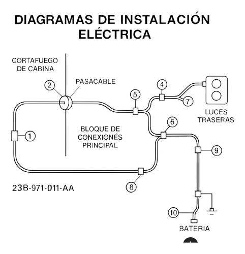 Cableado Electrico De Chasis Vw Original P/camiones 24-280
