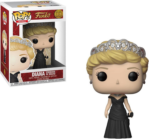 Funko Pop Lady Diana Princess Of Wales Royal Family Uk