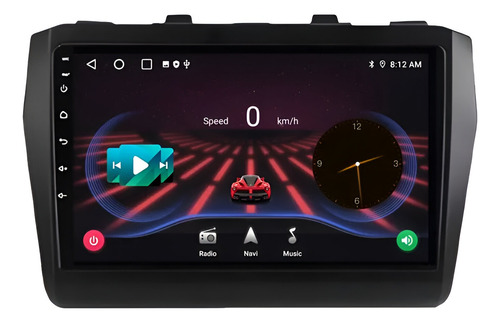 Autoradio Android Carplay Wifi Bt Suzuki Swift 2017-2021