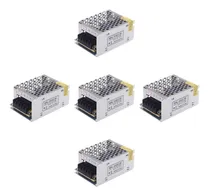 Comprar Pack X 5 Fuentes Switching Con Bornera 5v 5a Pixel Led