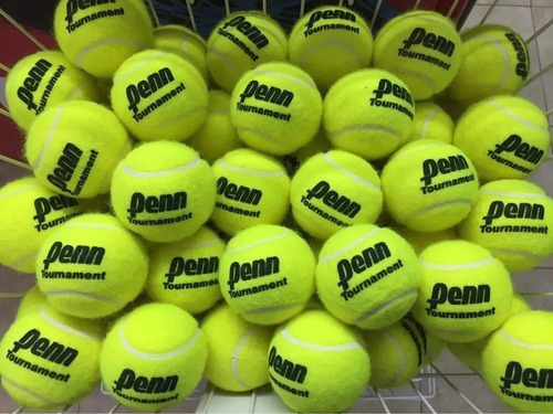 Imagen 3 de 7 de Pelota De Tenis Penn X3 Suelta Padel Polvo Cemento All Court