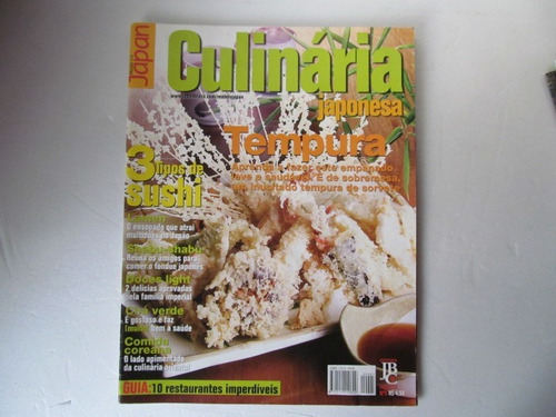 Revista Made In Japan Culinaria N5 Tempura