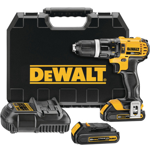 Parafusadeira Furadeira De Impacto 20v Dewalt Dcd785c2 110v