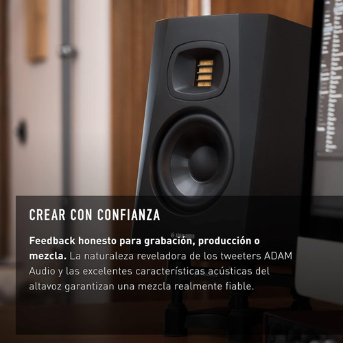 Monitor De Estudio Adam Audio T5v Para Grabación, Mezcla