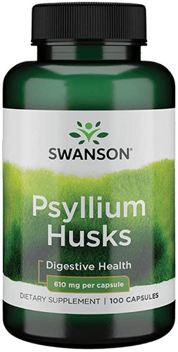 Psyllium Husks Psyllium Rubio Ispaghul 100cap Made Usa