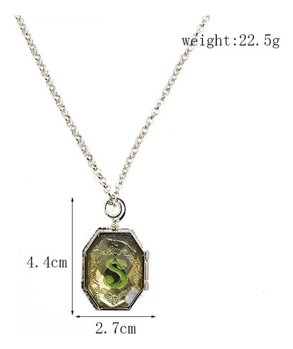Joyeria Fina Harrypotter Slytherin Gryffindo Collar Anillos