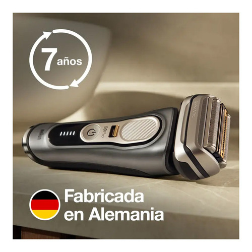 Máquina Afeitadora Eléctrica Braun Series 9 Pro Para Barba Color Negro
