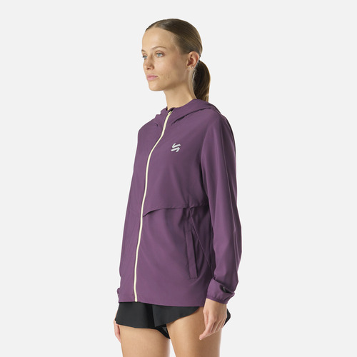 Cortaviento Deportivo Running Mujer Built To Move Morado