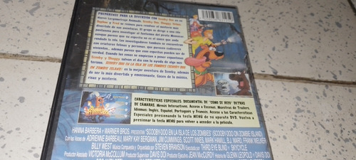 Scooby Doo En La Isla De Los Zombies En Dvd En Español Latin (Usado)