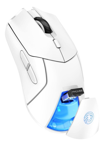Fmouse Mouse Inalámbrico Para Laptop, Mouse Bluetooth Ergonó