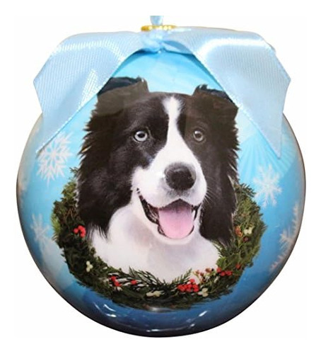 Bola A De Roturas Border Collie Christmas