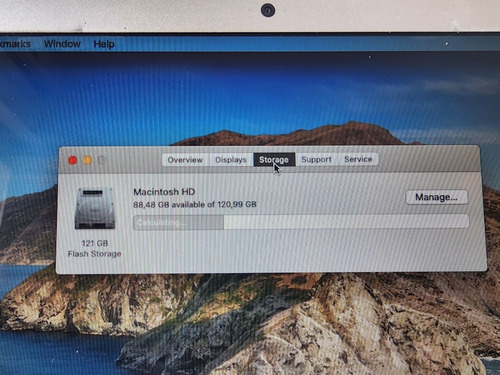 Imagen 8 de 10 de Macbook Air A1466 13.3'' I5 8gb Ram 128ssd + Cargador - Leer