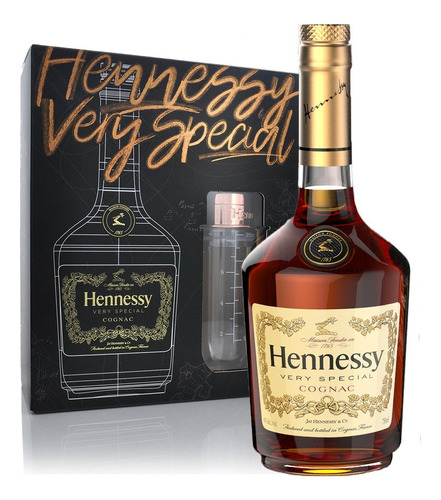 Hennessy Cognac Very Special 700 Ml+ Shaker-edicion Limitada