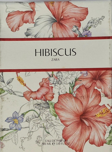 Perfume Zara Hibiscus Eau De Parfum X 90ml
