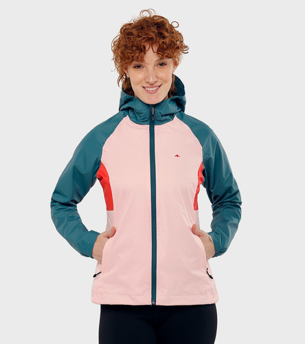 Campera Rompevientos Mujer Impermeable Montagne Lua 