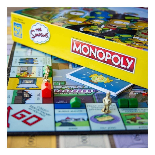 Monopoly The Simpsons Toyco
