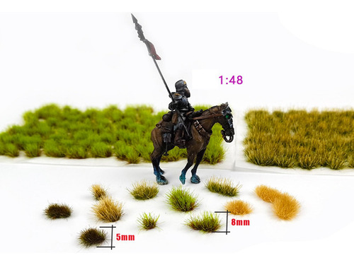 95pcs Cluster Grande Grass Dioramas Decoração De Estilo D