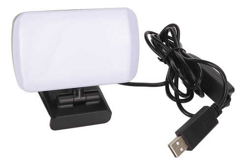 Webcam De Vídeo Led Usb 3 Cores, 10 Modos De Escurecimento F