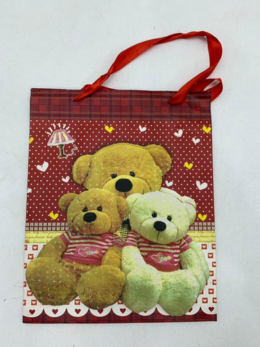 Imagen 3 de 4 de Bolsa Regalo Motivo Osos Grande In. 6749 Salida 0.67 Xavi