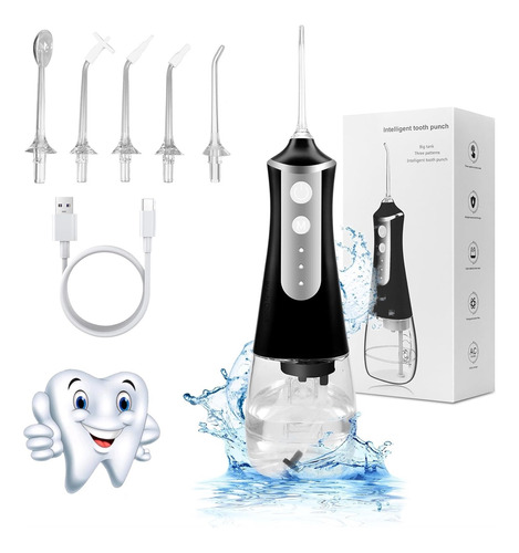 Irrigador Bucal,water Flosser Para Limpie Dientes Profunda