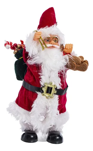 Figura Pequeña De Papá Noel, Adorno Decorativo Para Sala De