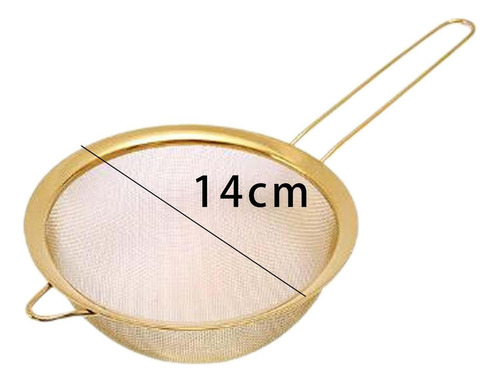 Colador De Acero Inoxidable, Colador De Malla Fina Para 14cm