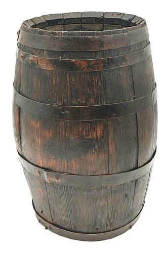 Barril De Madera Tonel De Vino Antiguo - Bar (Usado)