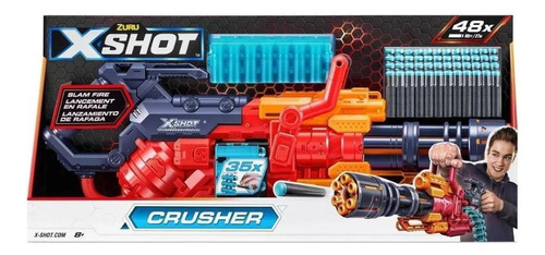 Xshot Pistola De Juguete Excel Crusher 48 Dardos