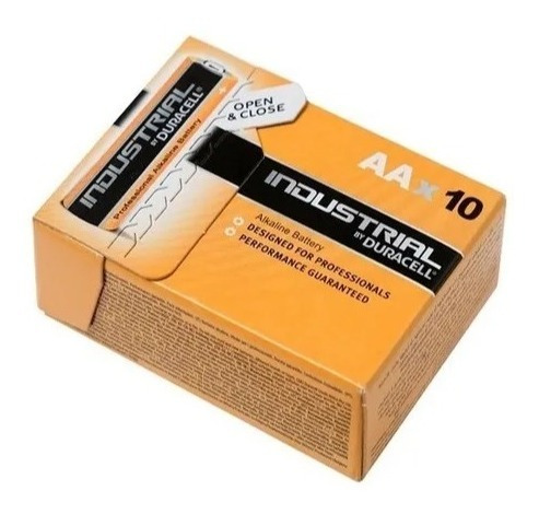 Batería Duracell Industrial Aa Pack 10 Und