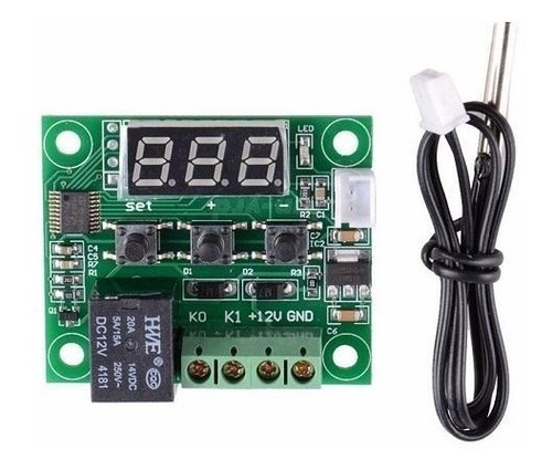 Termostato Digital 12v Incubadora Control Temperatura W1209