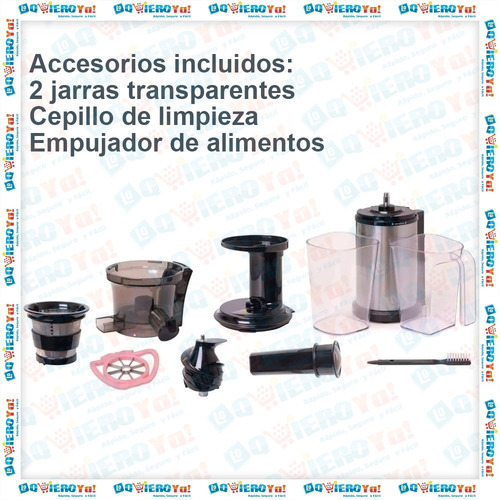 Juguera Peabody Masticadora Slow Juicer Extractor Jugos Sj10