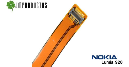 Flex De Carga Nokia Lumia 920 Jack Audio Y Mic + Kit + Envio