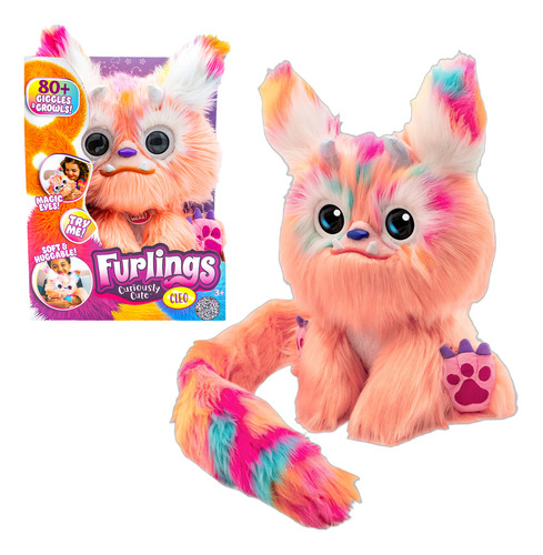 Cleo Furlings Peluche Interactivo 32cm Con 80 Sonidos