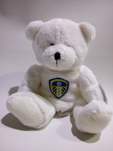 Peluche Oso Blanco Lufc Original Importado 15cms