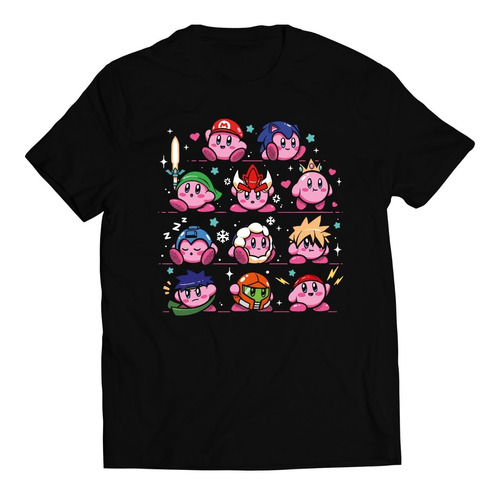 Polera Gamer - Kirby - Smash Hats