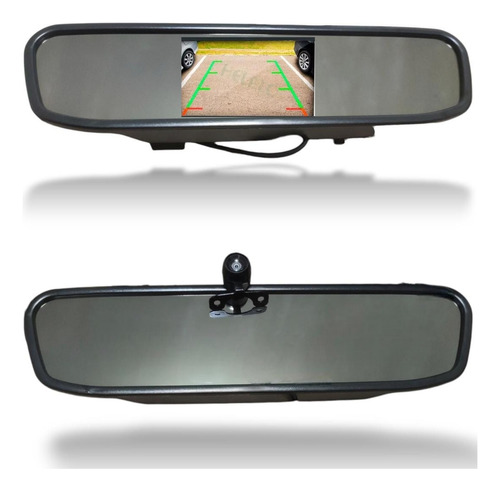 Retrovisor Espelho Tela Lcd Premium Veicular Automotivo